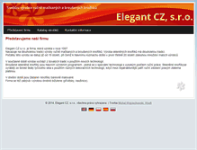 Tablet Screenshot of elegantcz.net